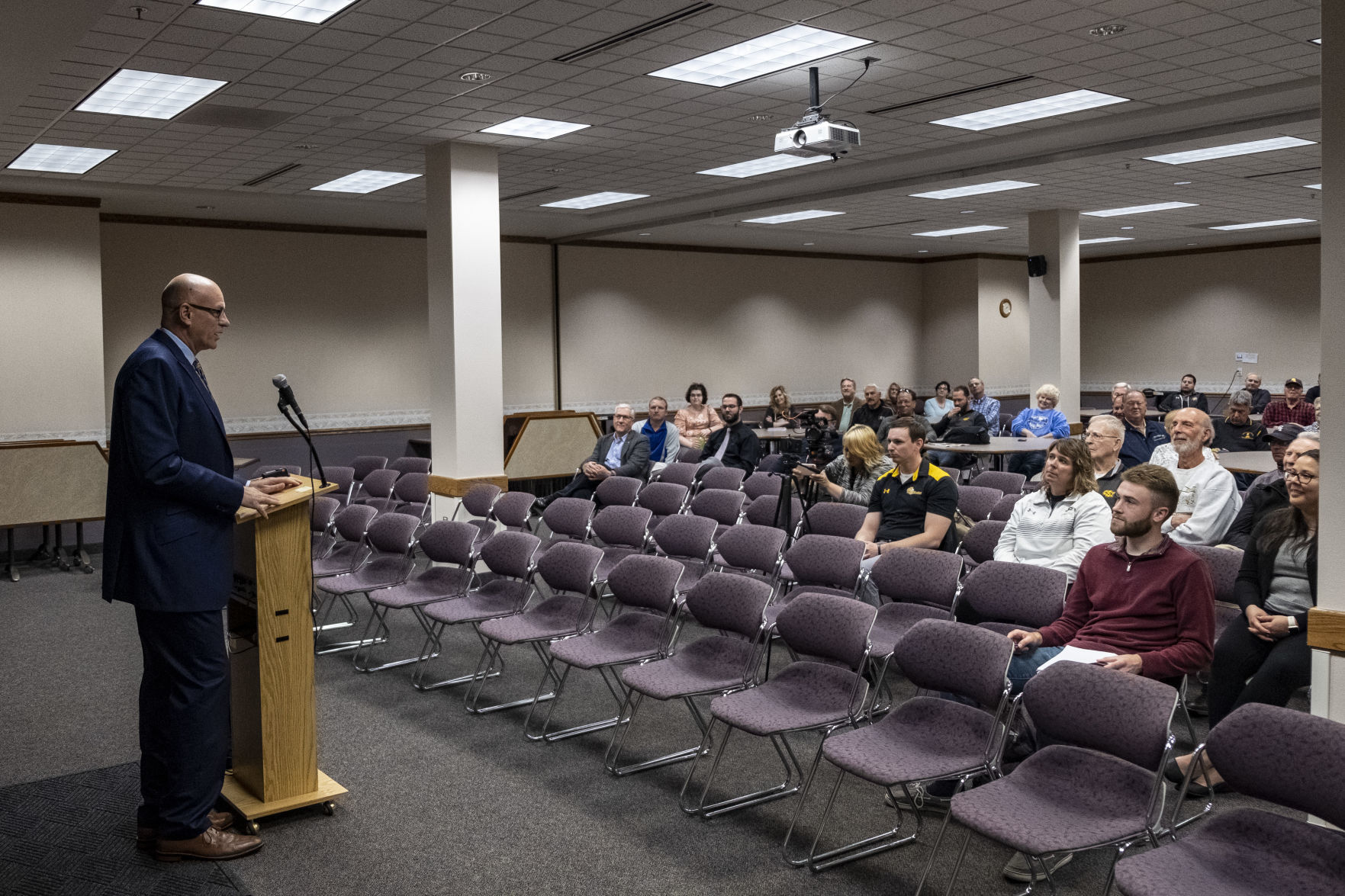Jeff Reinert press conference